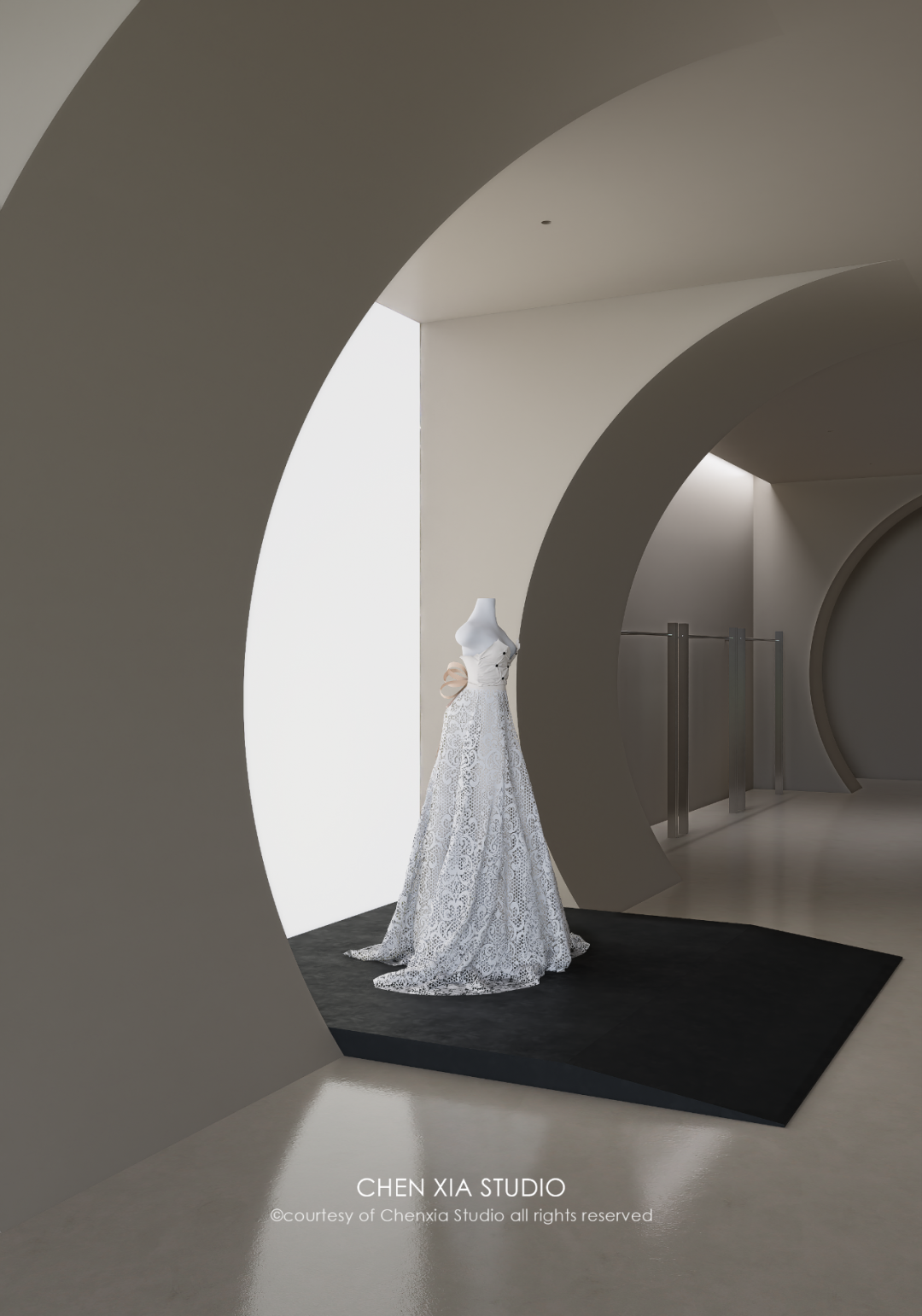 KATIES 卡帝斯婚纱艺术中心丨中国淮安丨辰夏空间规划-13