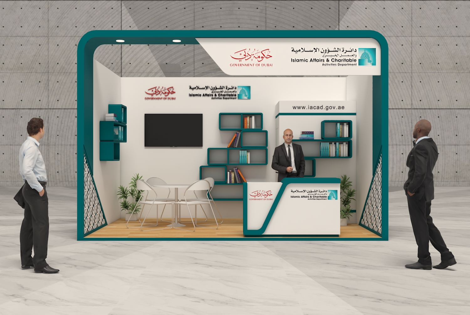 国际艺术与文化学院展台-10