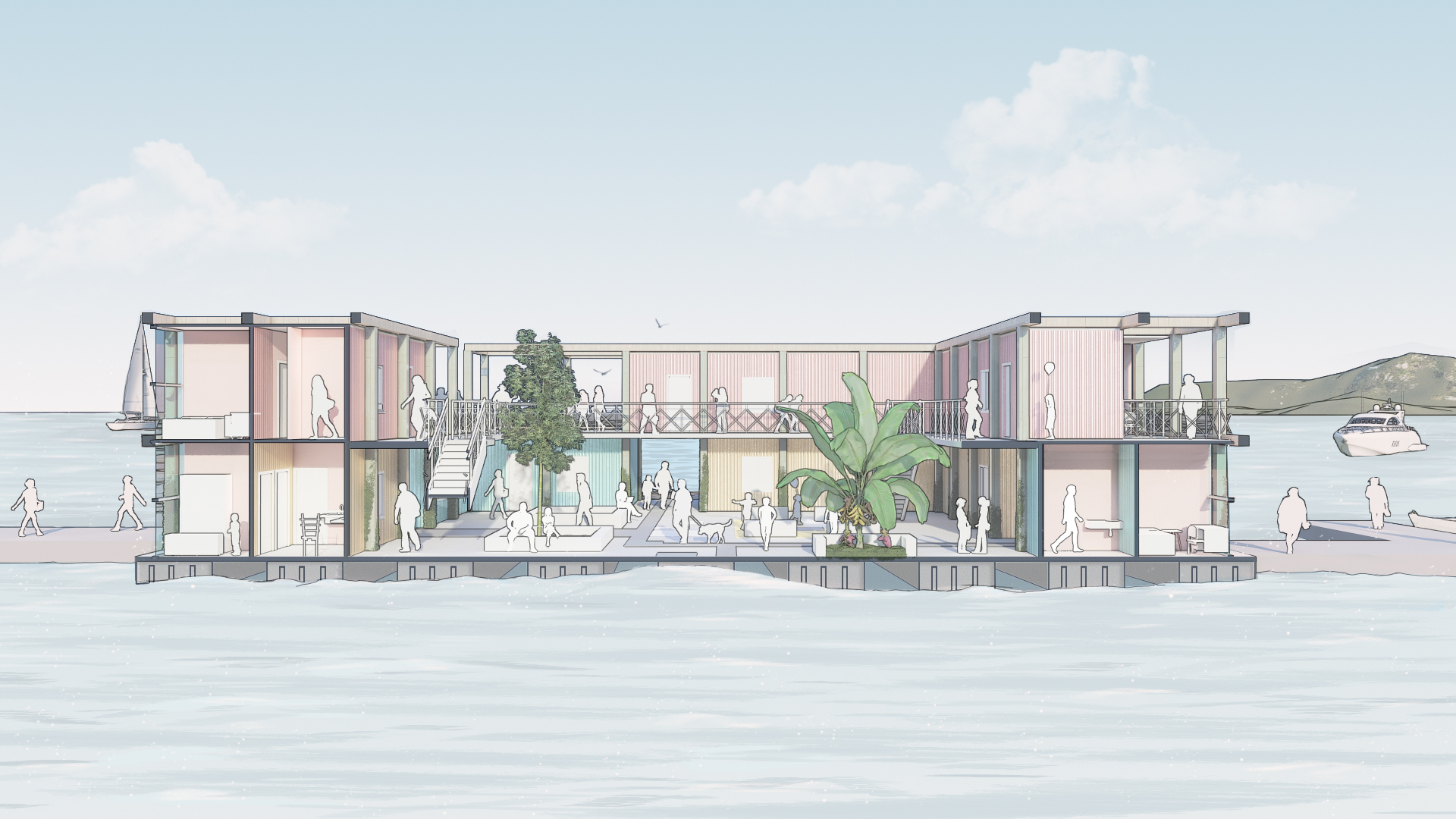 迈阿密经济适用房丨美国迈阿密丨School of architecture-14