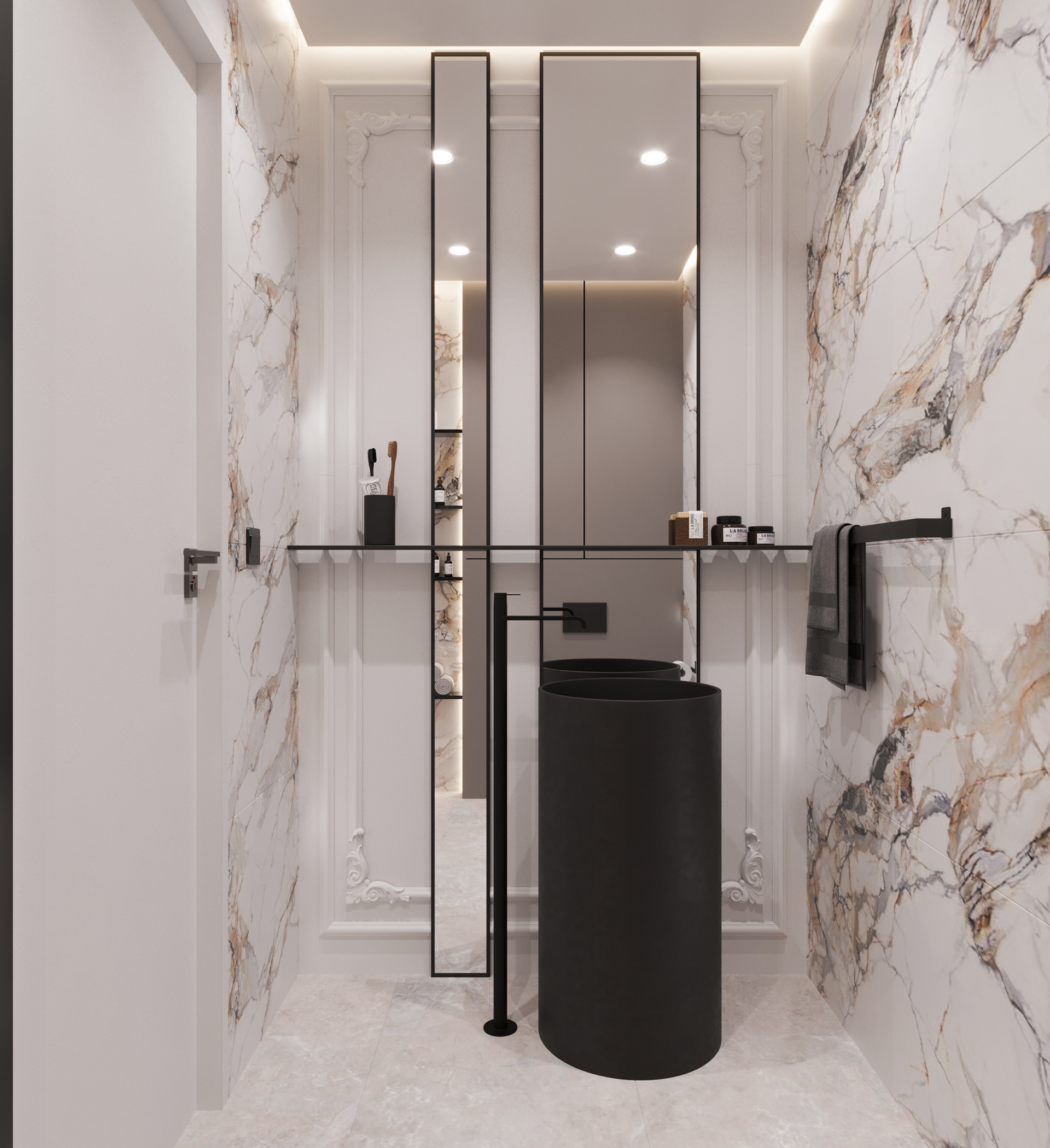 本沙班别墅丨突尼斯丨YE INTERIOR-29