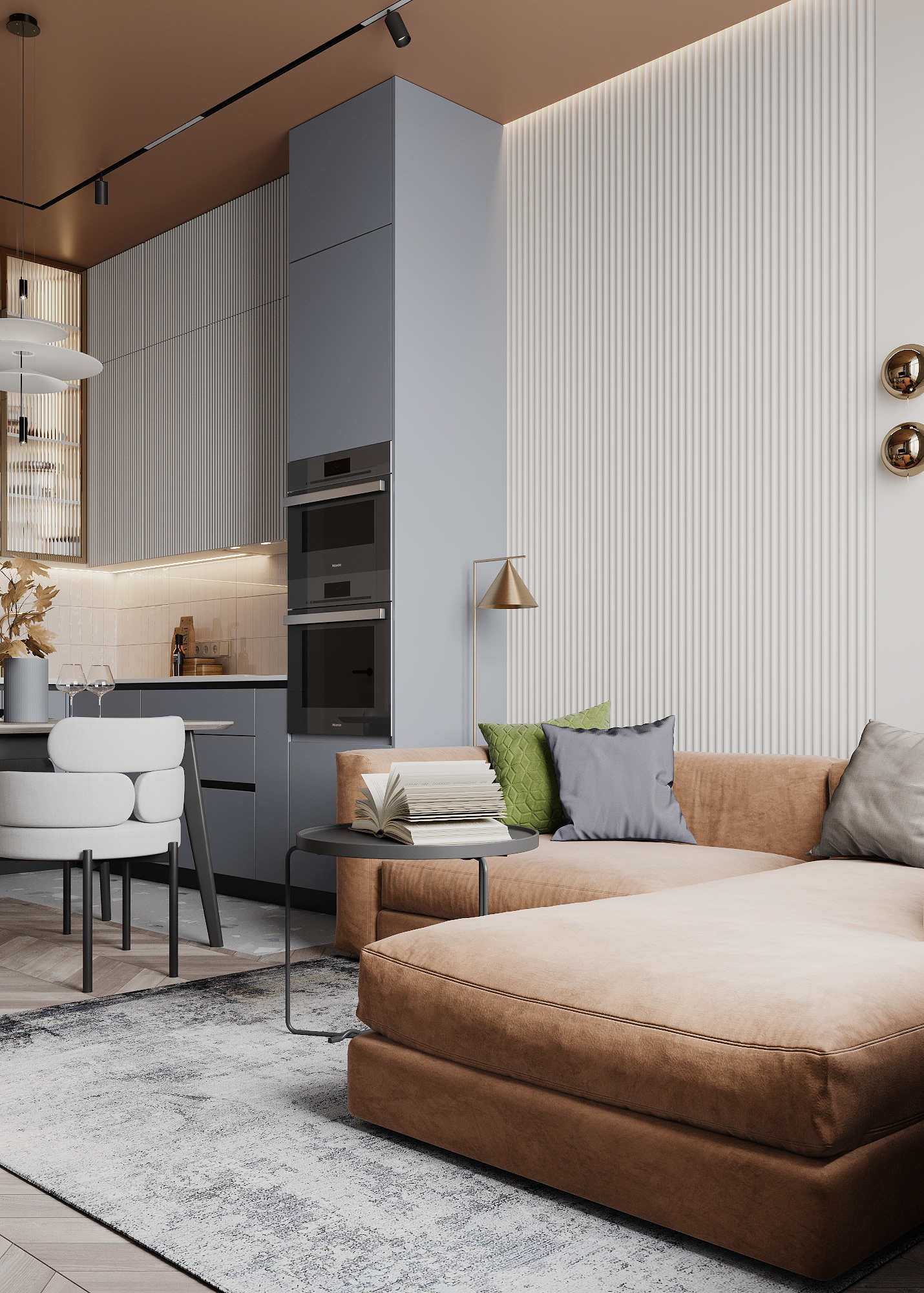 ZHK“银泉”公寓室内设计丨乌克兰哈尔科夫-12