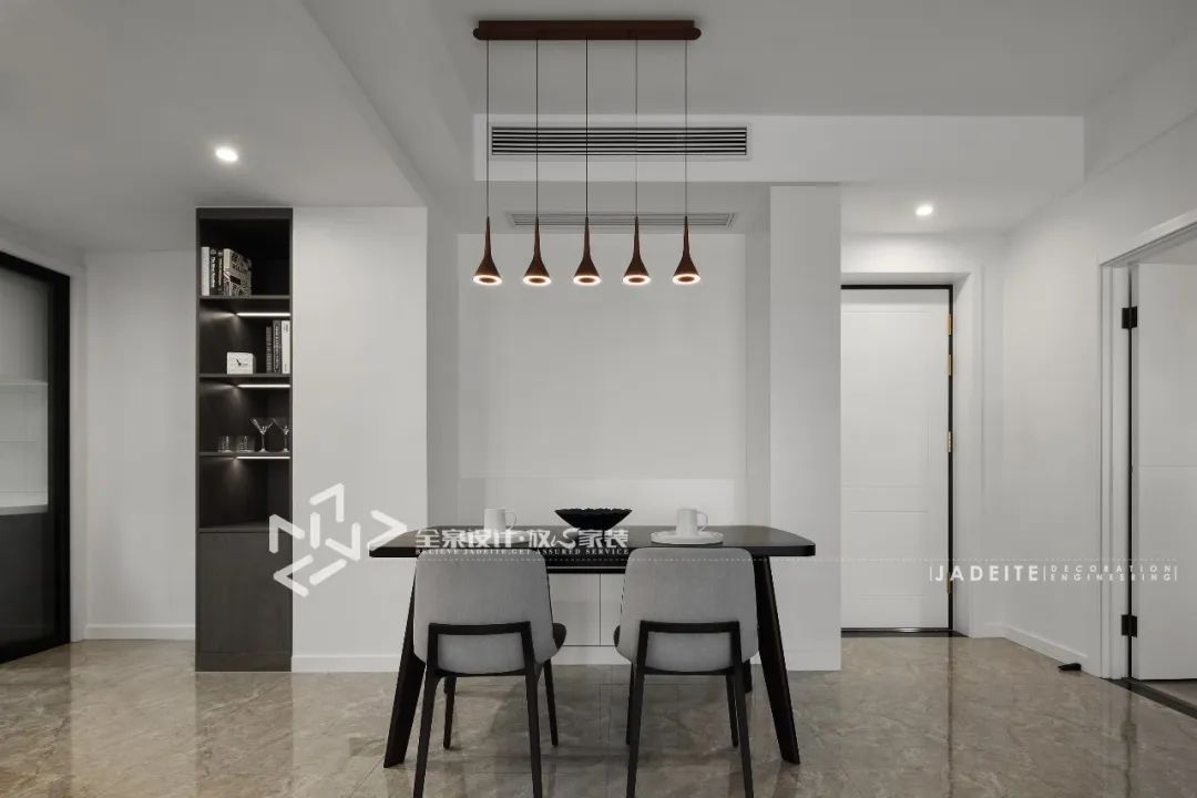 85㎡现代黑白灰,单身小哥哥的简洁时尚之家-46