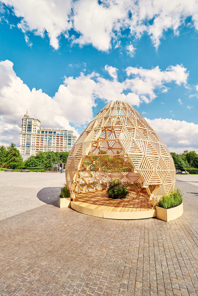 莫斯科艺术博物馆植物装饰讲台-47