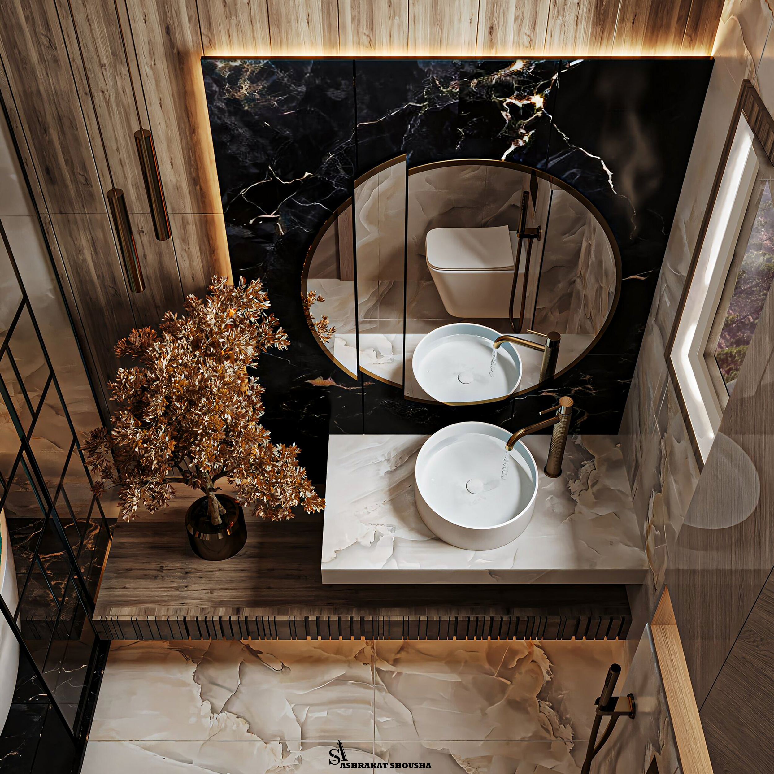 Guest Bathroom Design .-4