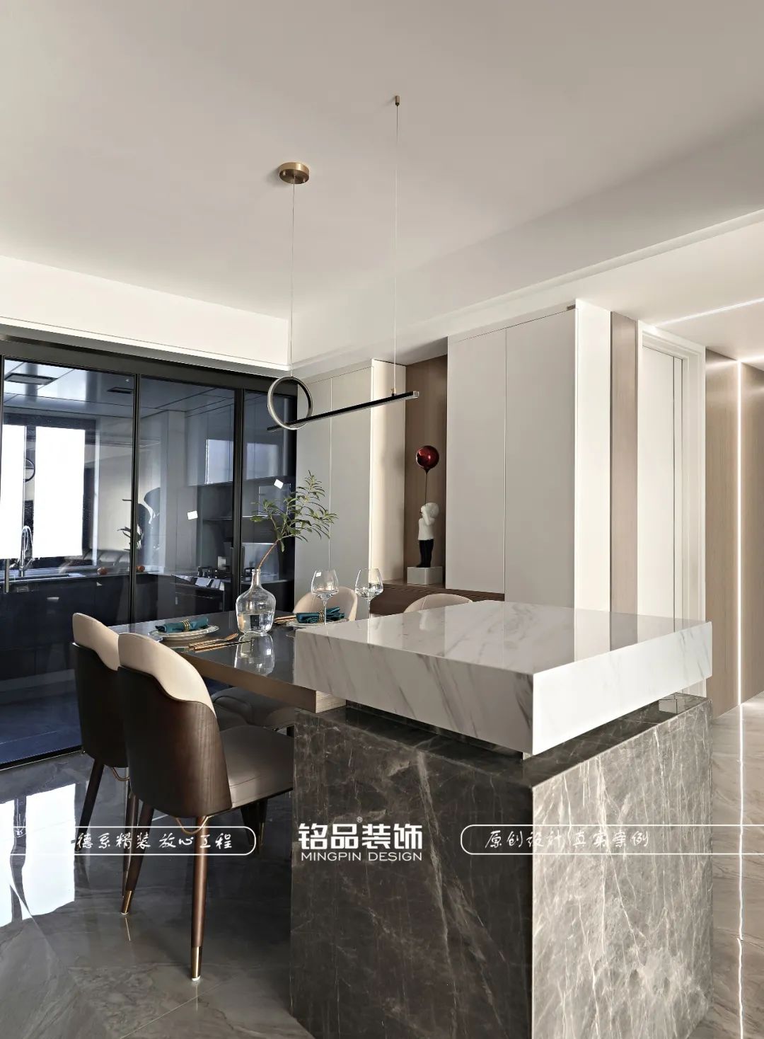 《生长》杭州 180㎡优雅轻奢学区房设计丨中国杭州丨铭品装饰-53