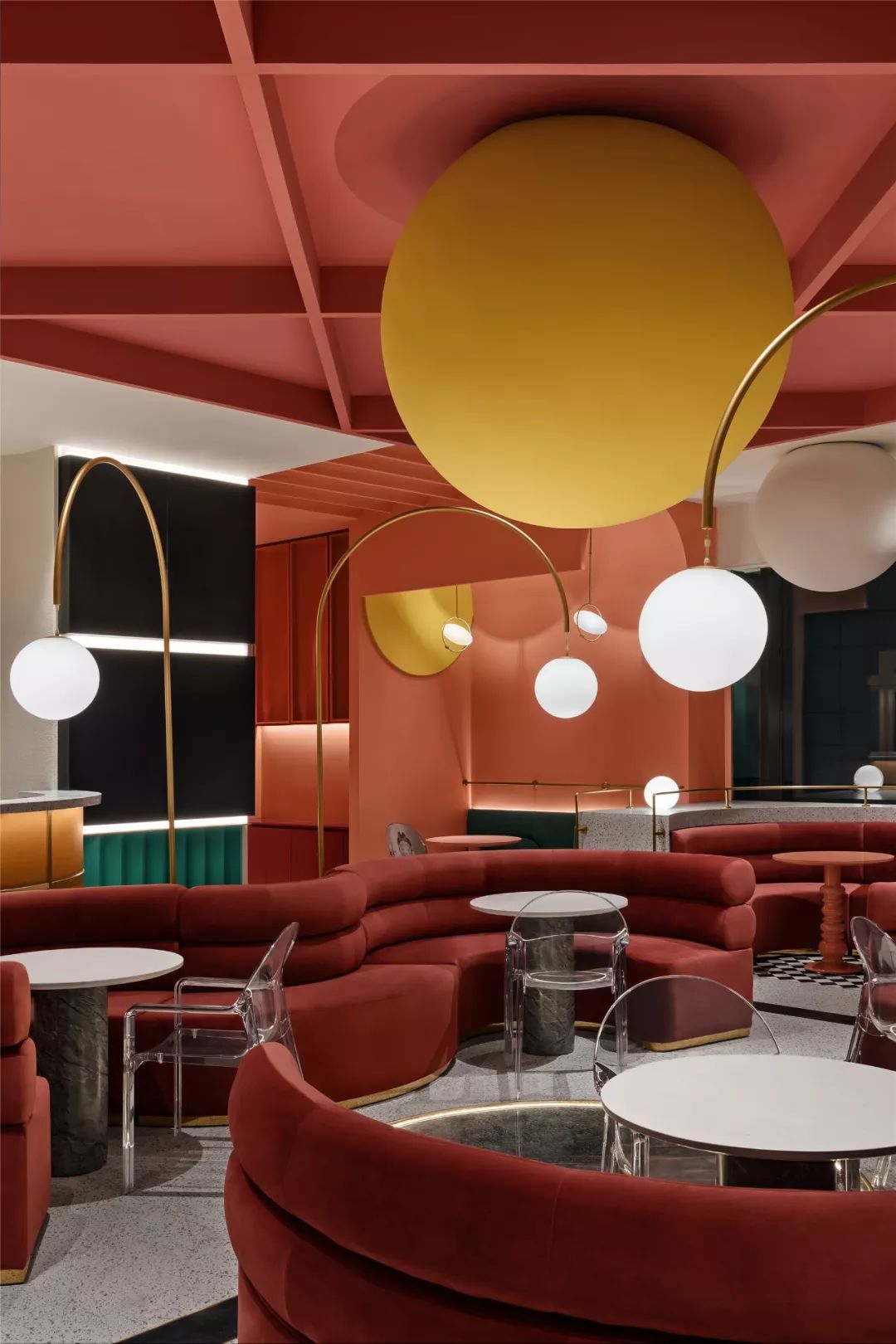 梦幻法式甜品屋 | 色彩与圆形的完美交响-9