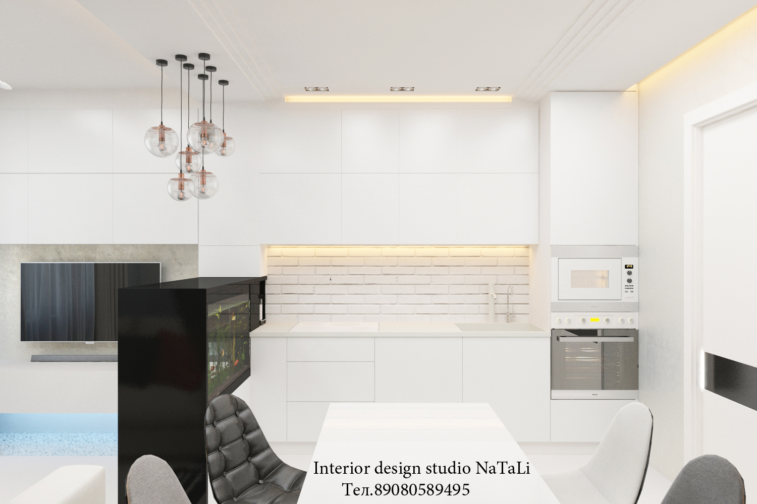 ЖК Ньютон公寓室内设计项目丨俄罗斯车里雅宾斯克丨娜塔莉亚·布赫涅娃-11