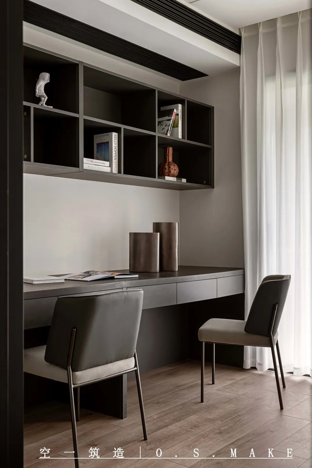 现代极简婚房设计丨中国重庆丨空一筑造 O.S.MAKE-100