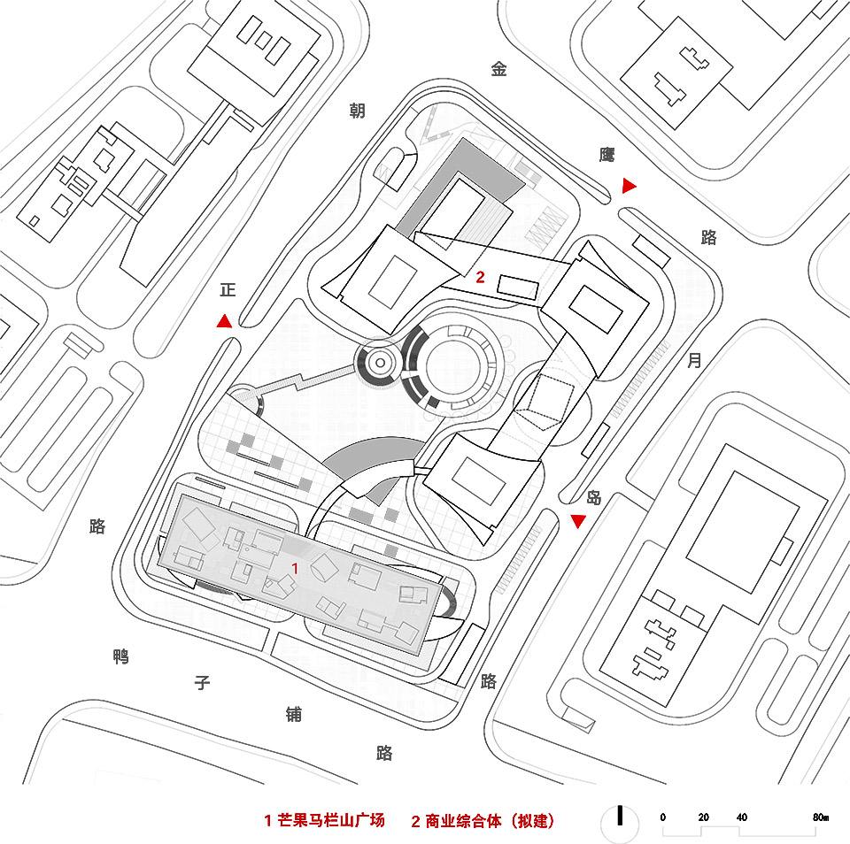 湖南广电芒果马栏山广场丨中国长沙丨地方工作室,湖南大学设计研究院有限公司-81