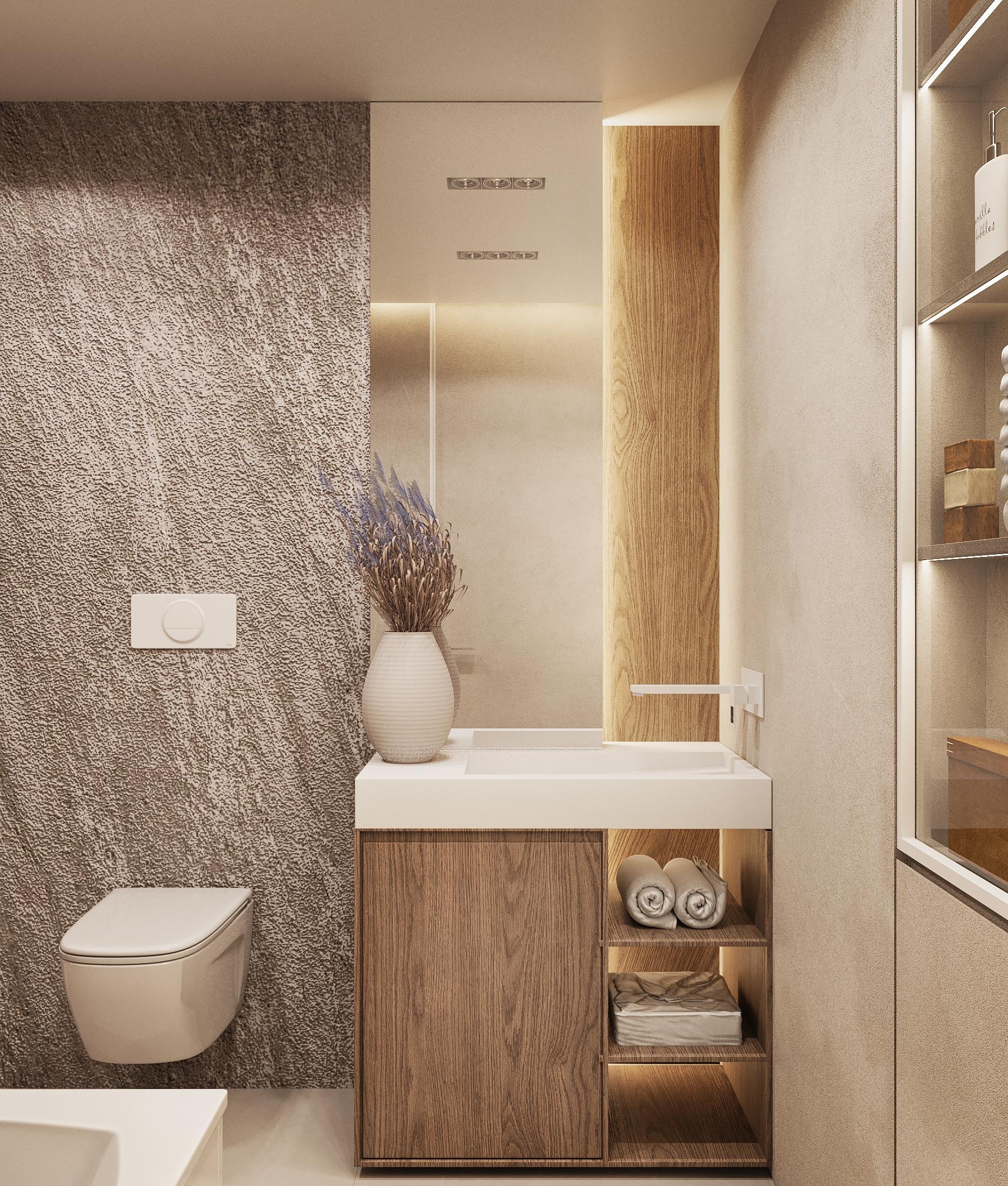 舒适的木质元素140平简约私宅！ | Paintit-19