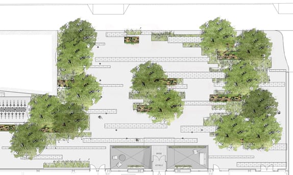 纽约威廉斯堡高层建筑的景观设计-6