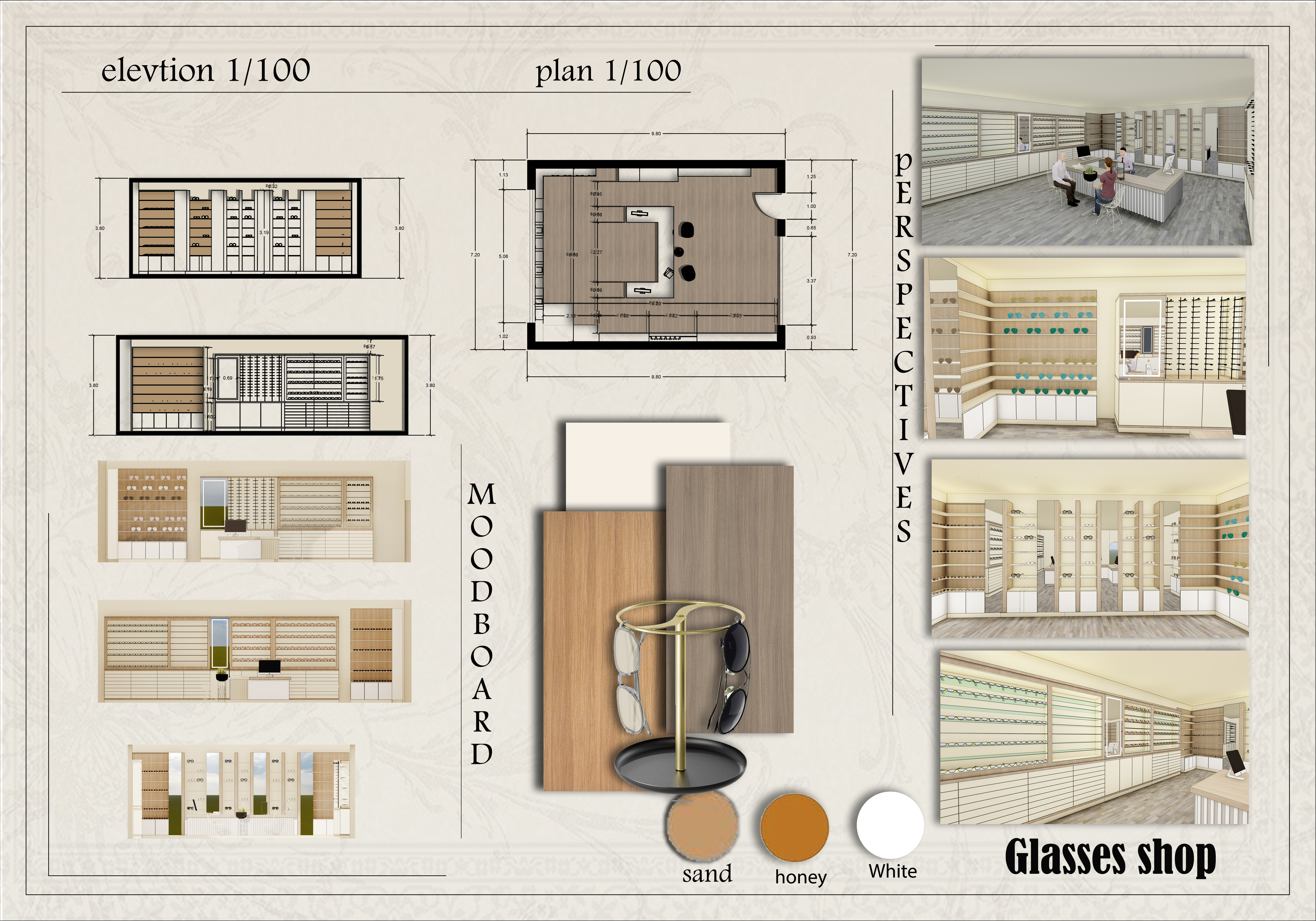 五月十五高等工程学院商场室内设计丨埃及-20