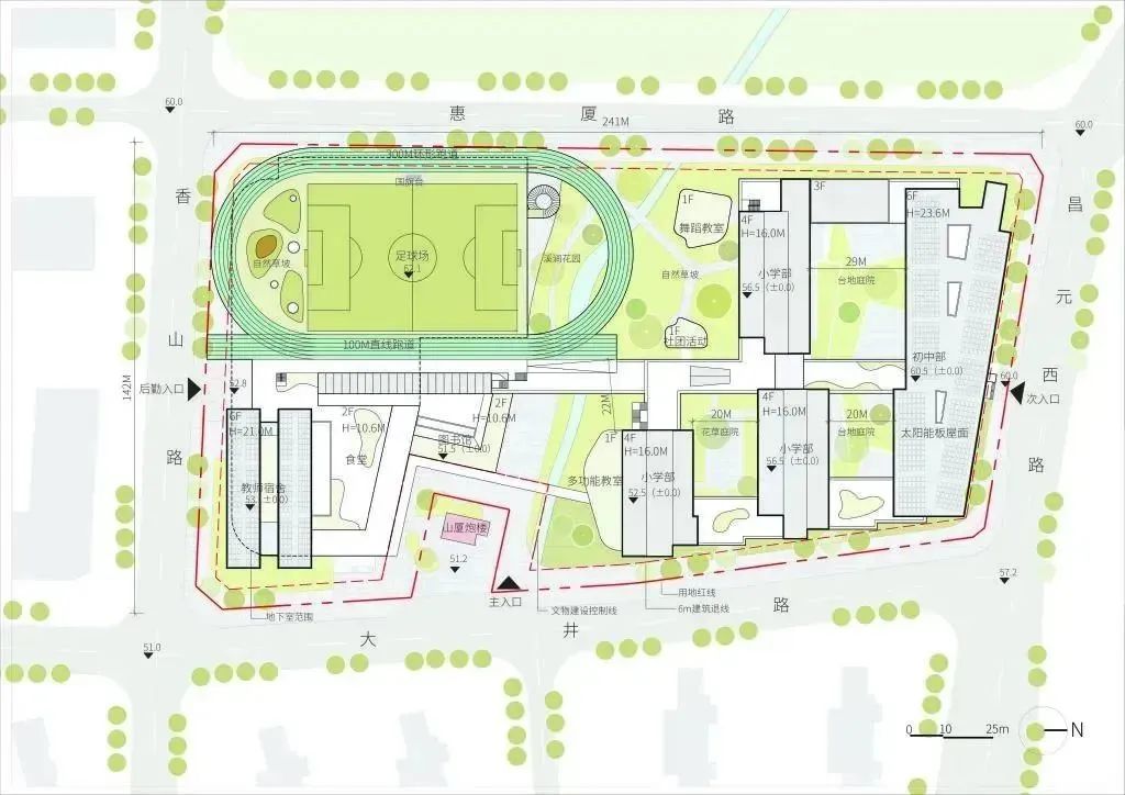 深圳龙岗山厦学校方案设计丨中国深圳丨刘宇扬建筑设计顾问（上海）有限公司-19