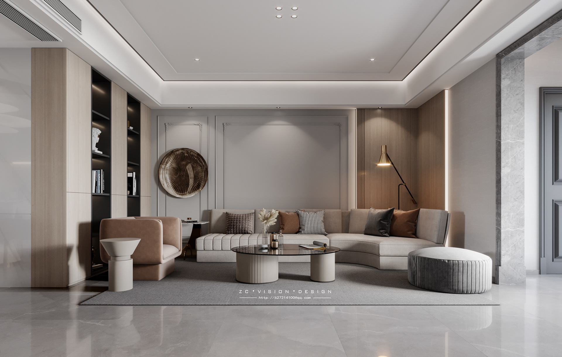 大气住宅 - 用极简诠释优雅的质感美学                     -0