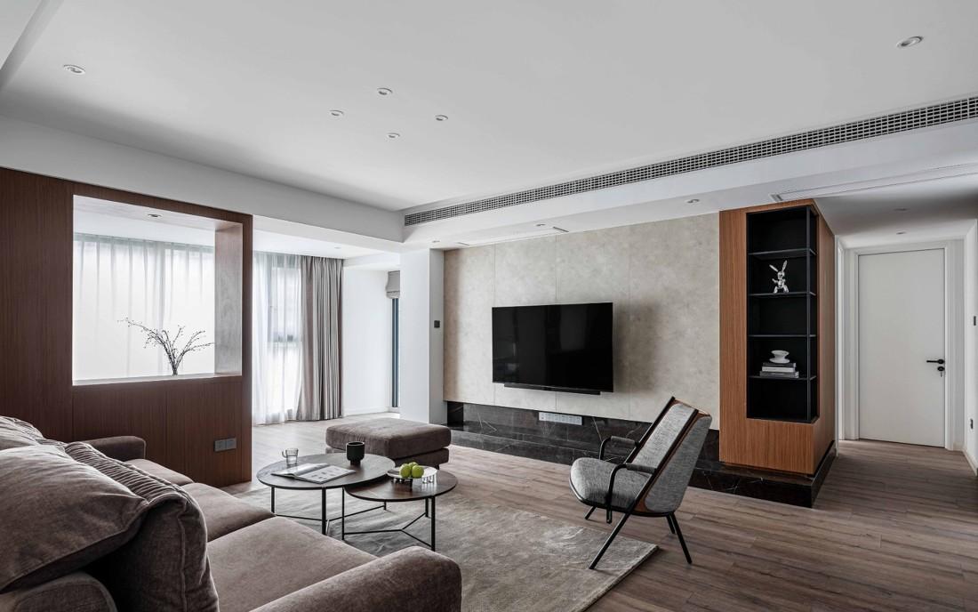 拾光悠然设计丨 170㎡大平层 4 房改 2 房,当代人的断舍离-12