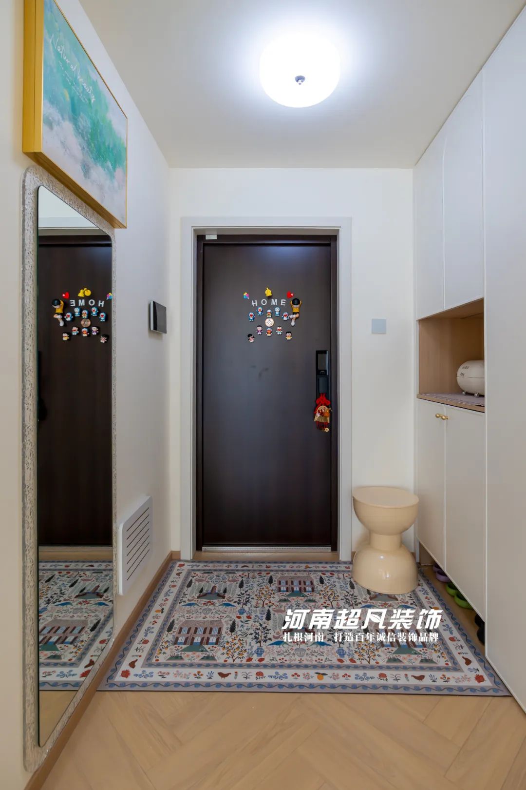 完工首发丨金水区美盛教育港湾，98平轻法式风格，把浪漫装进新家-49