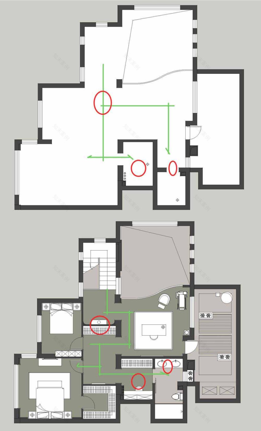 320 平五室家居,实用收纳与艺术氛围的完美结合-10
