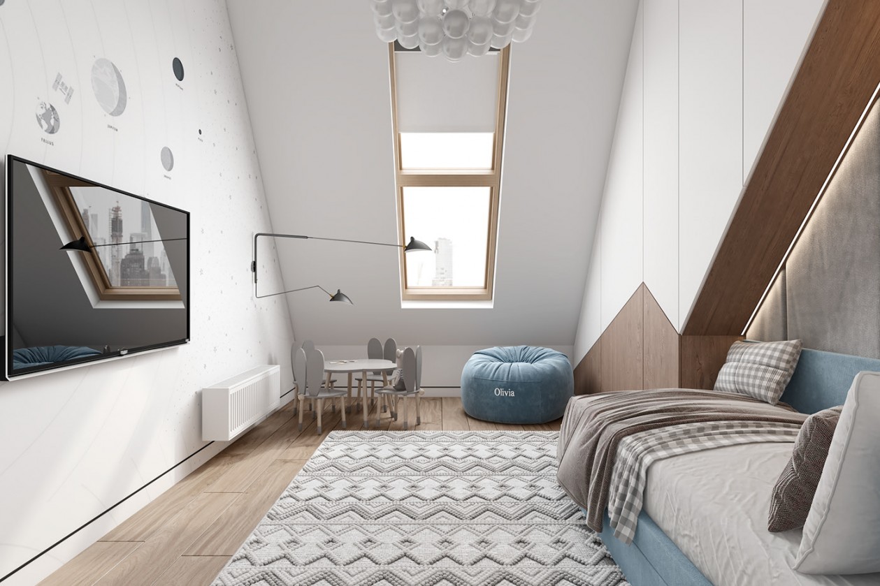 110㎡浅色系空间-36