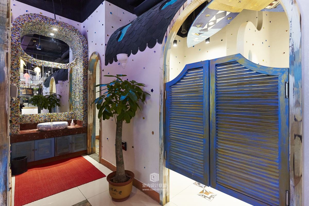 倪泽设计--心仪蓝珊瑚蒸汽海鲜餐厅-12