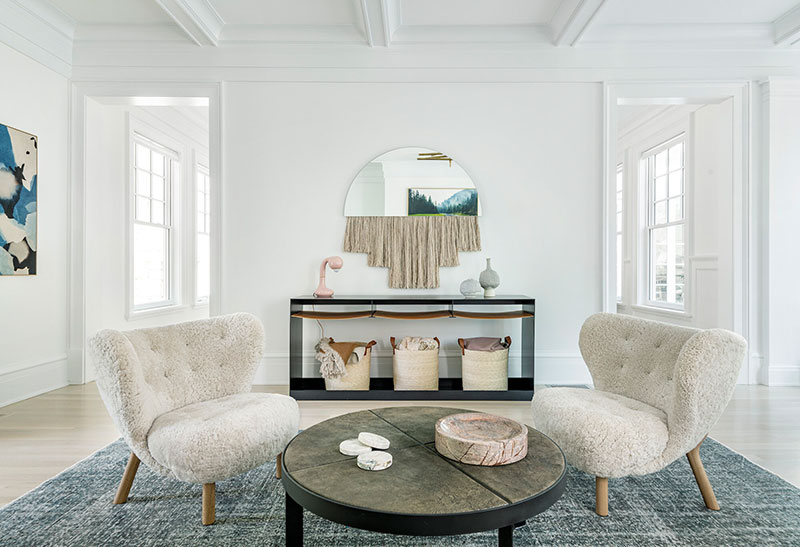 波士顿蓝色客厅美丽后院住宅设计-8