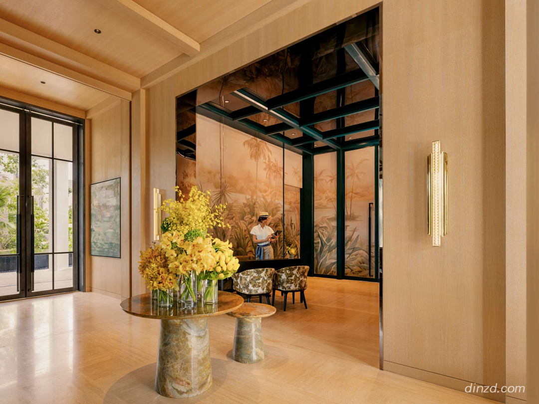 新加坡圣淘沙莱佛士酒店丨Yabu Pushelberg-29