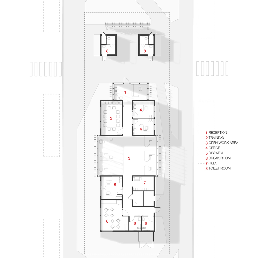 美国里弗斯通交通中心丨ALSC Architects-32