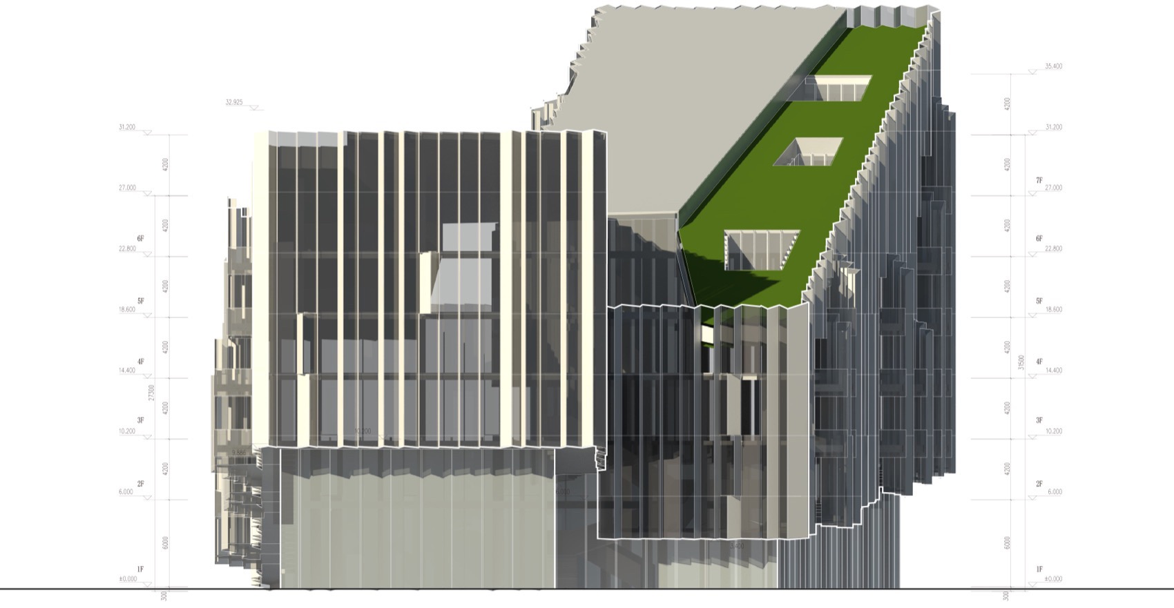 友邦总部园区丨中国嘉兴丨阔合CROX,温州设计集团等多家公司-242