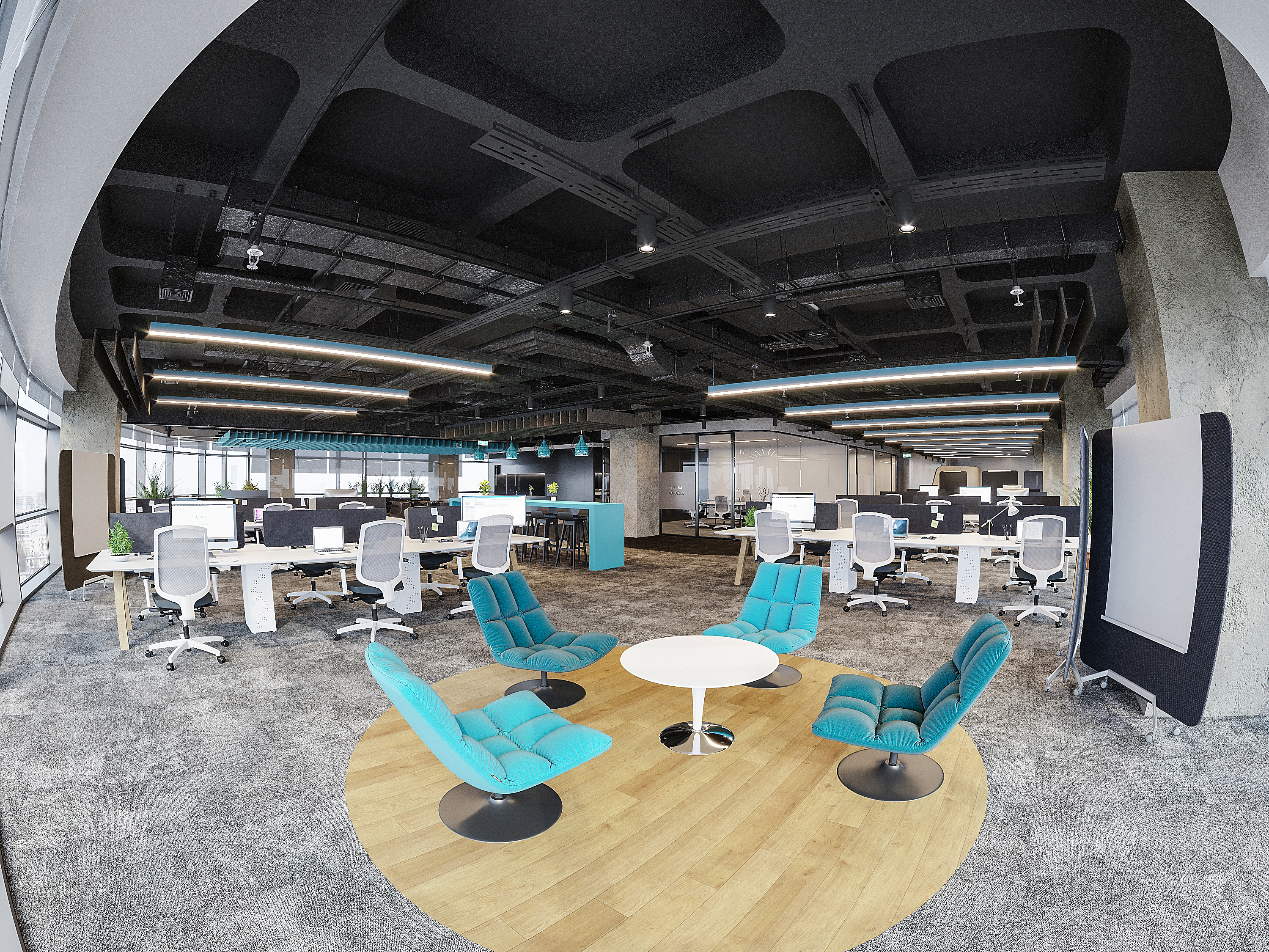 办公室内部项目丨A4 Architecture-6