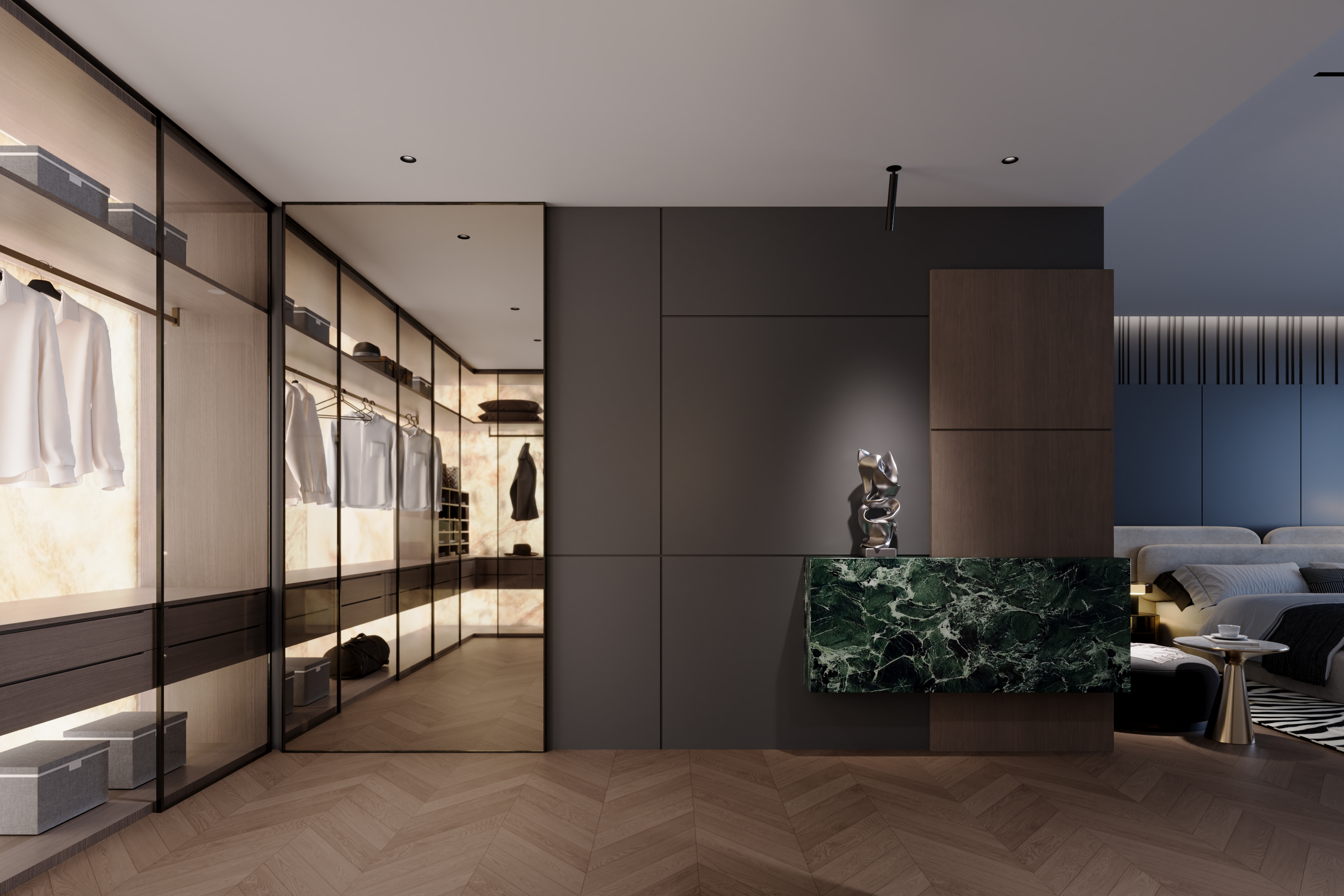 绘感视觉设计 · 写实豪奢卧室-12