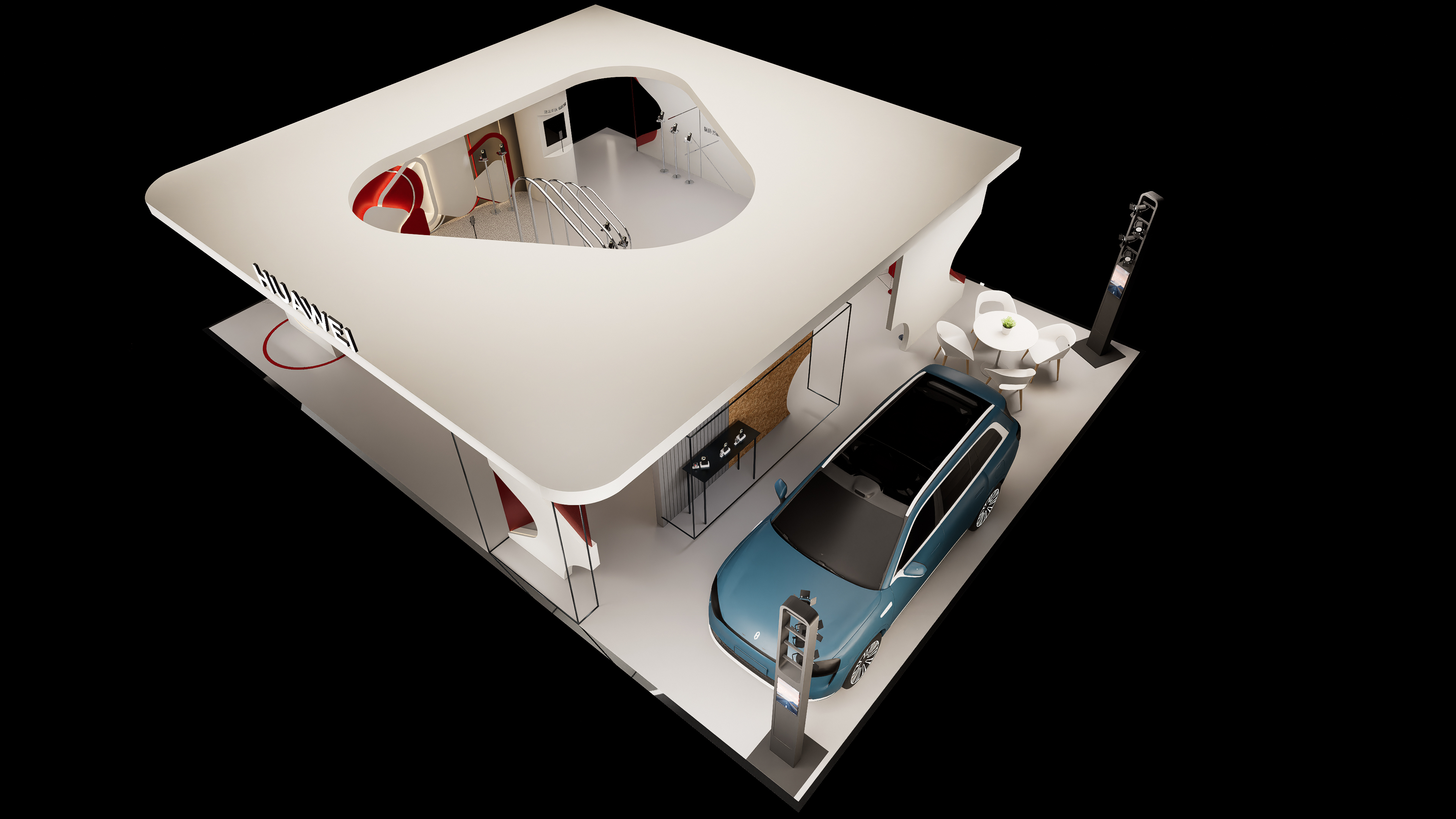 华为PURA80展厅设计-4