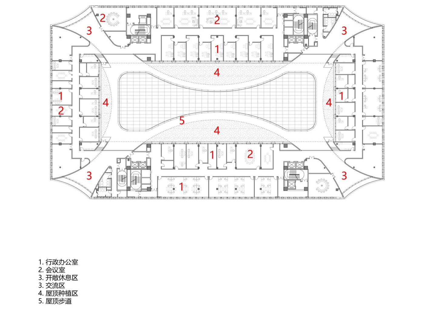 河南信息科技学院图书馆丨中国鹤壁丨同济大学建筑设计研究院（集团）有限公司 四时方院-129