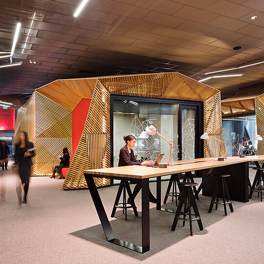 National Australia Bank (NAB) Docklands by Woods Bagot | Australian Interior Design Awards-28