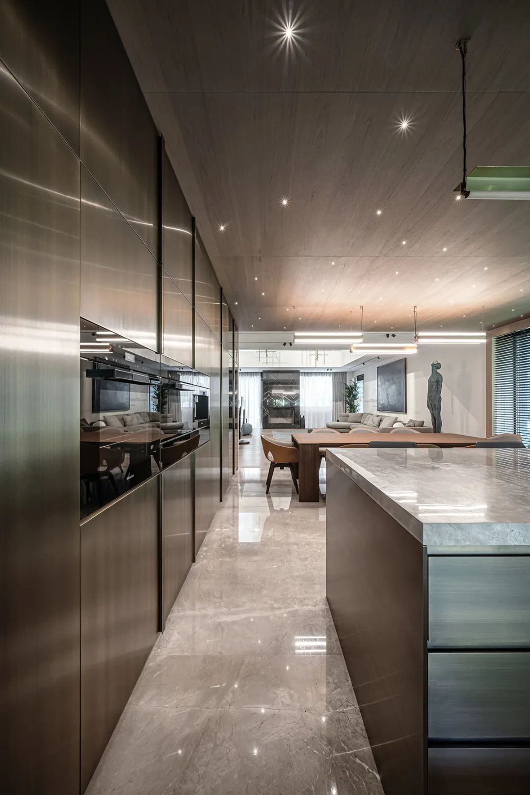 450㎡轻奢质感别墅丨YODEZEEN Architects-16