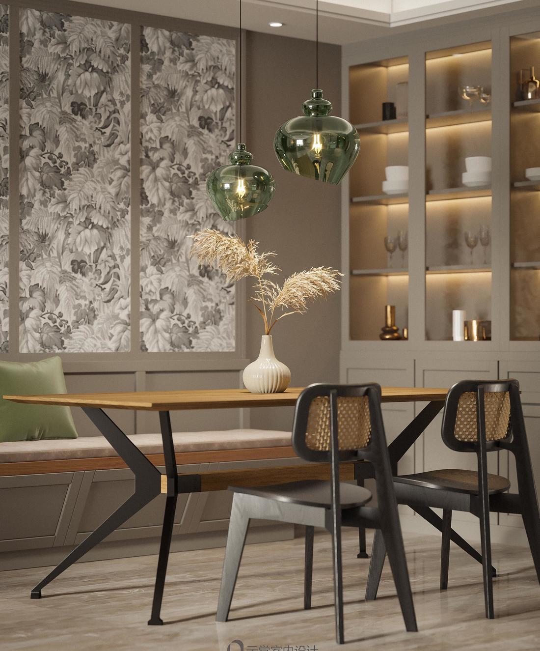 南京西路大平层法式清新精致女孩住宅设计丨中国南京-6