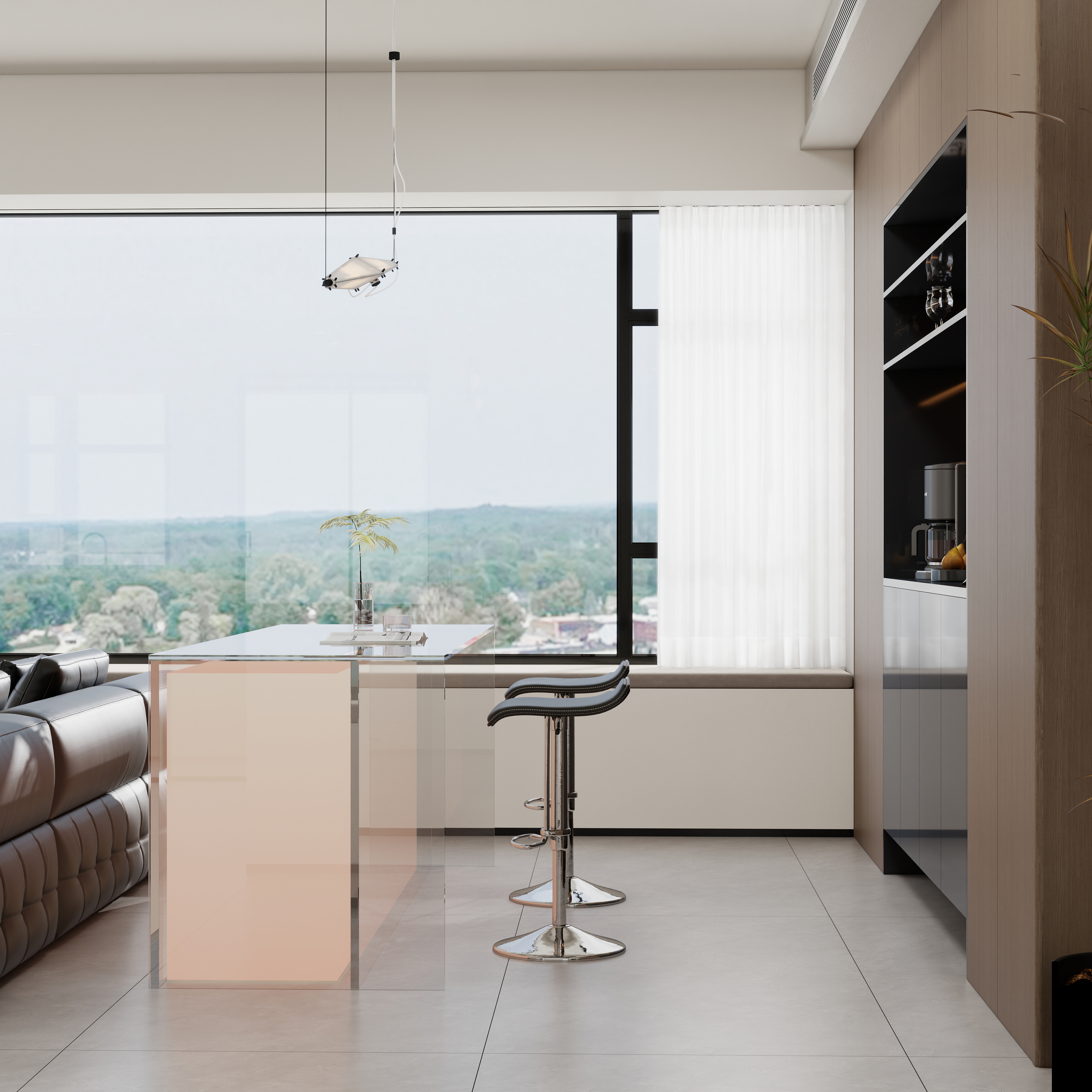 《天河学区房·时光叠影》中古风混搭家居设计丨中国广州丨广州市至雅设计装饰工程有限公司-60