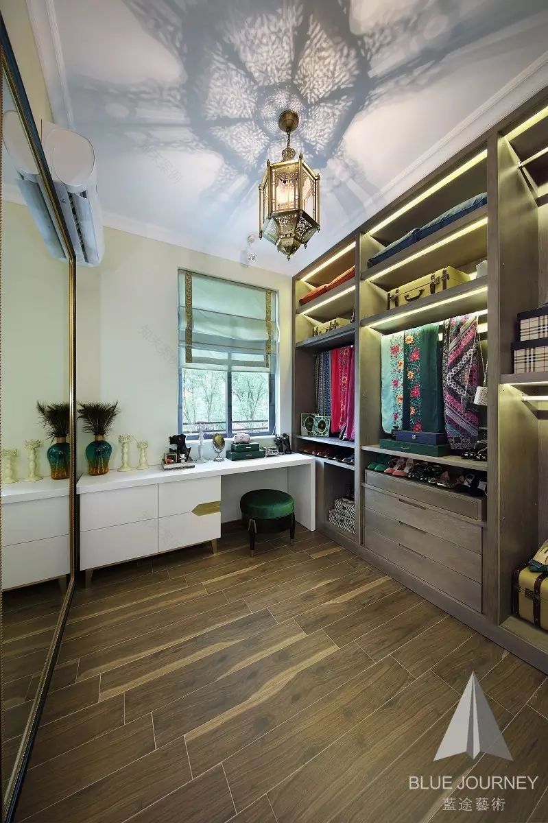 【軟裝設計】藍途新作 | 惠東小徑海岸城花園一期东南亚风格別墅樣板房-38