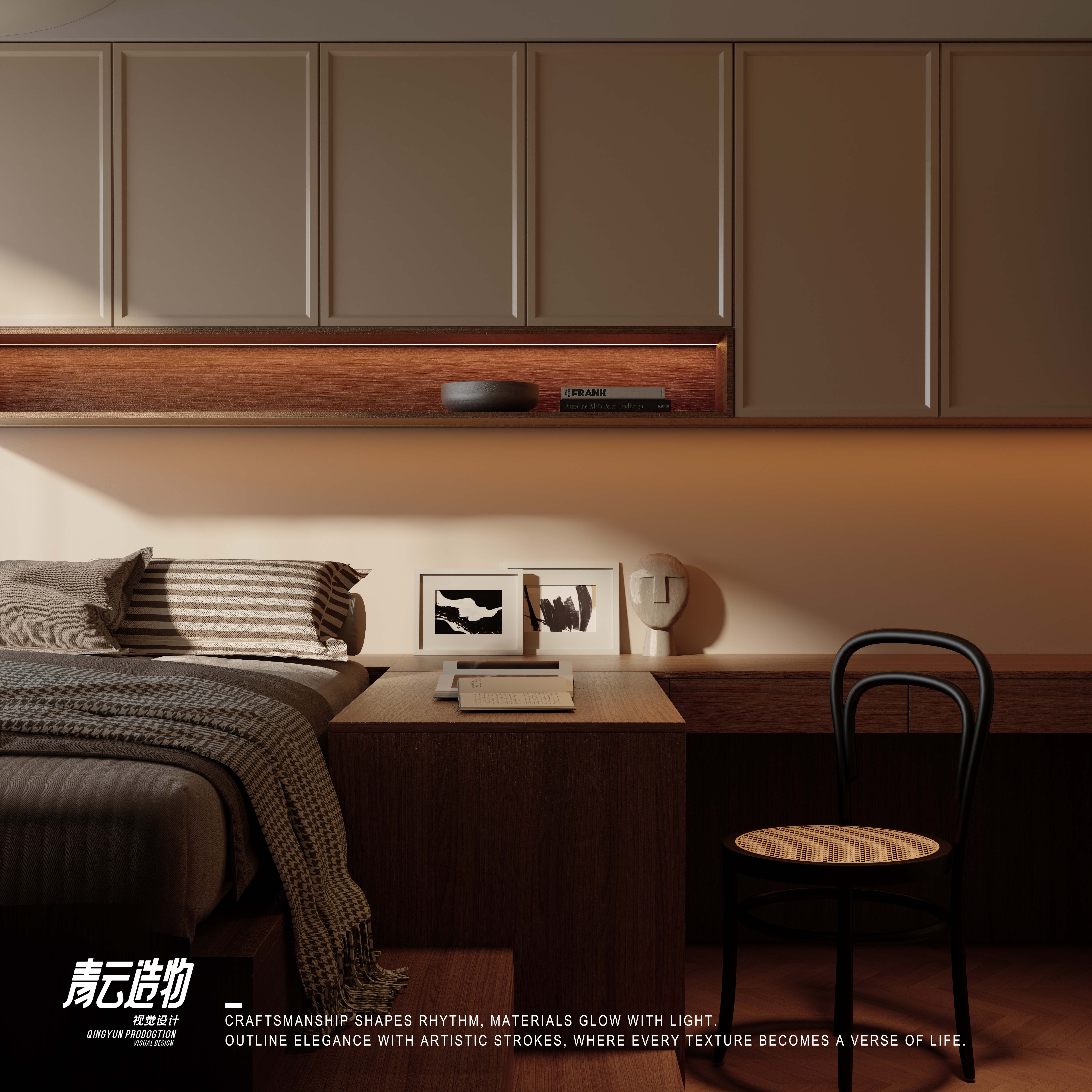 中古风家居美学空间设计丨青云造物-21