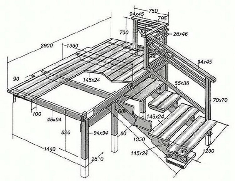各类风格的门廊  阳台设计项目-16