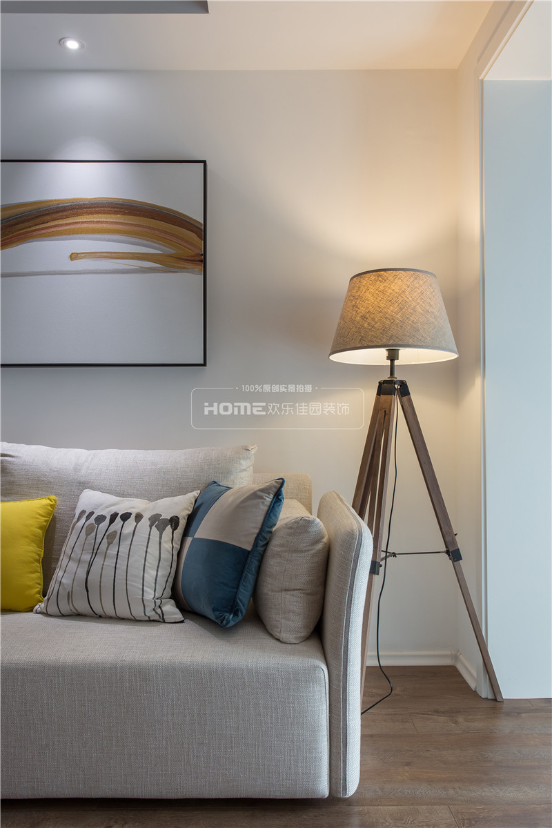 幸福里之家 | 85㎡北欧现代混搭小三居-20