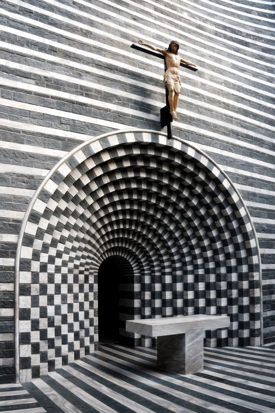 Chiesa San Giovanni Battista 教堂丨瑞士提契诺丨Mario Botta-14