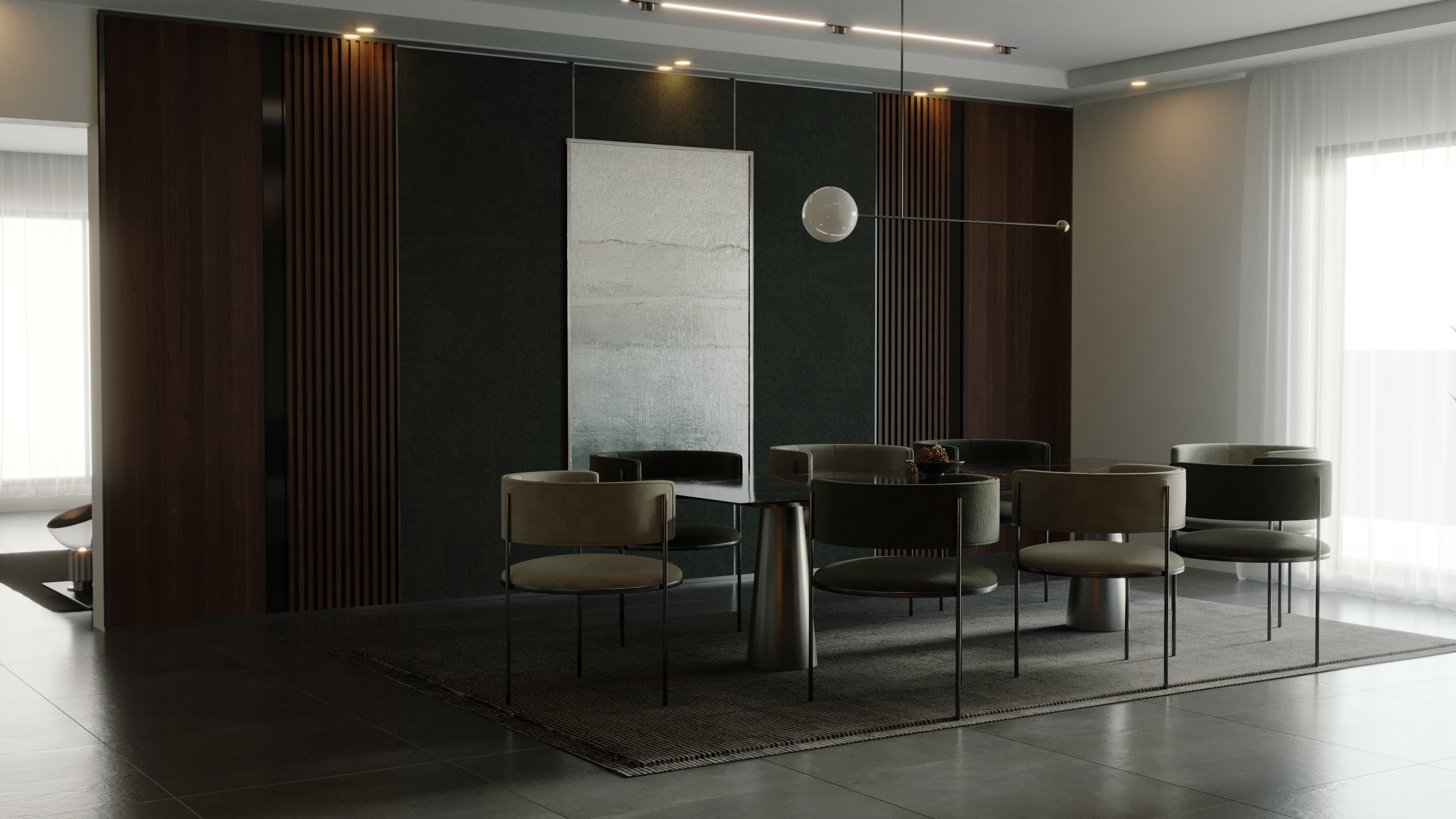 现代私人顶层公寓-8