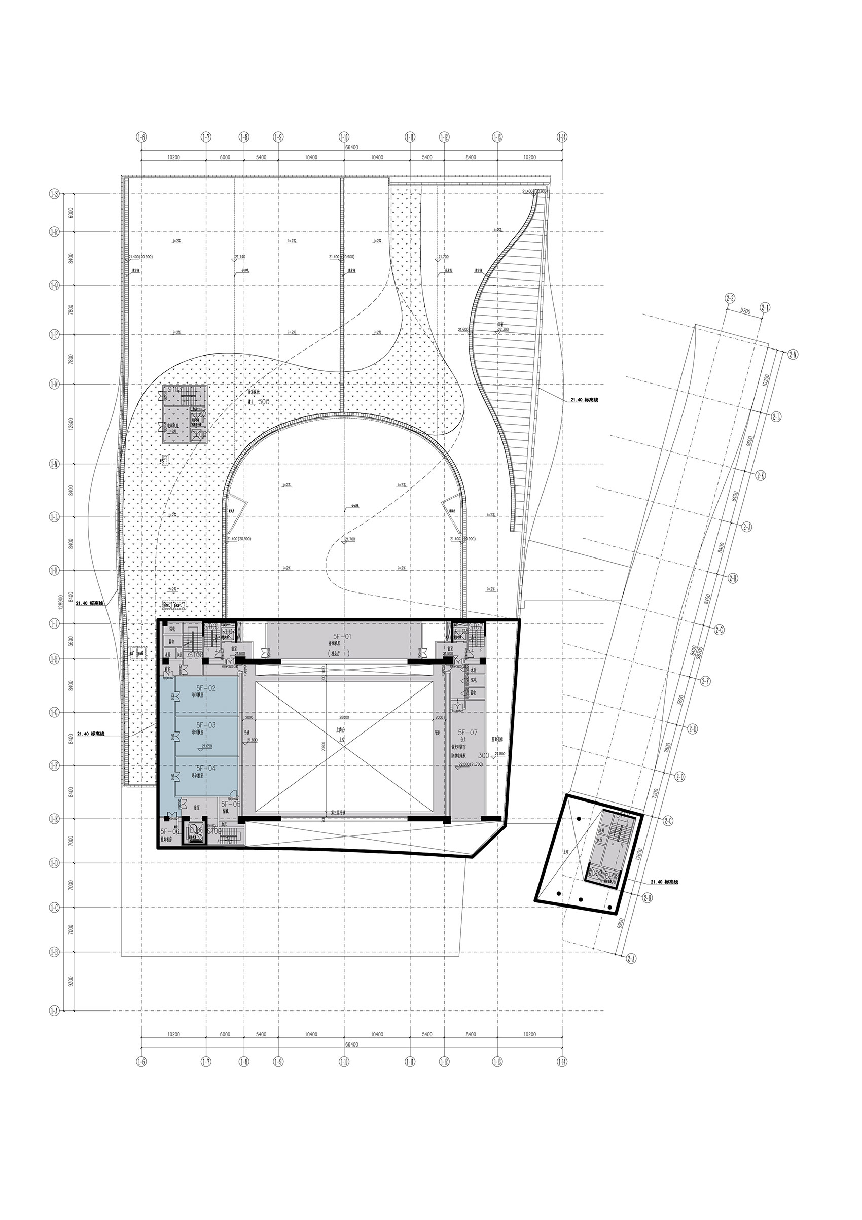 宝安文化区表演艺术中心丨中国深圳丨严迅奇建筑师事务所-91