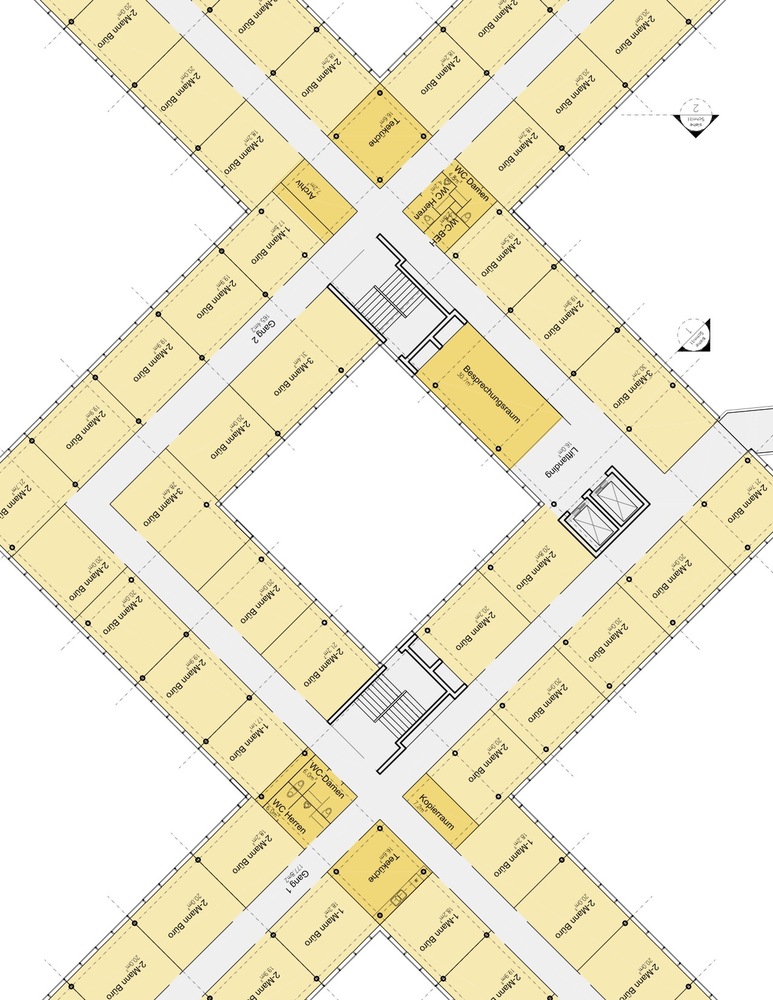 漂浮的双X办公楼-6