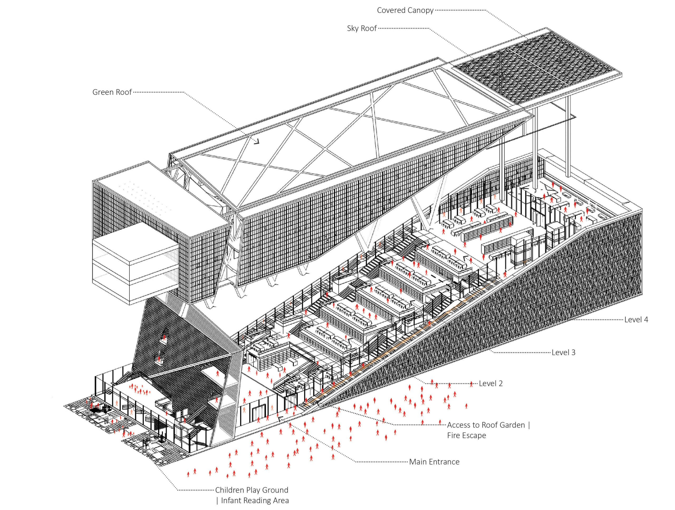 韩国光州图书馆 · 城市公共空间的新篇章-3