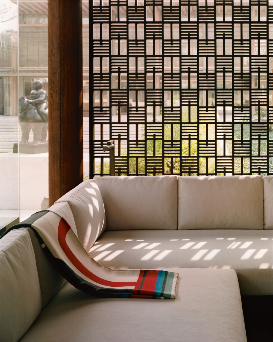 新德里结合现代艺术和法式风情的简约住宅 (Liaigre)Frauke Meyer 设计-11