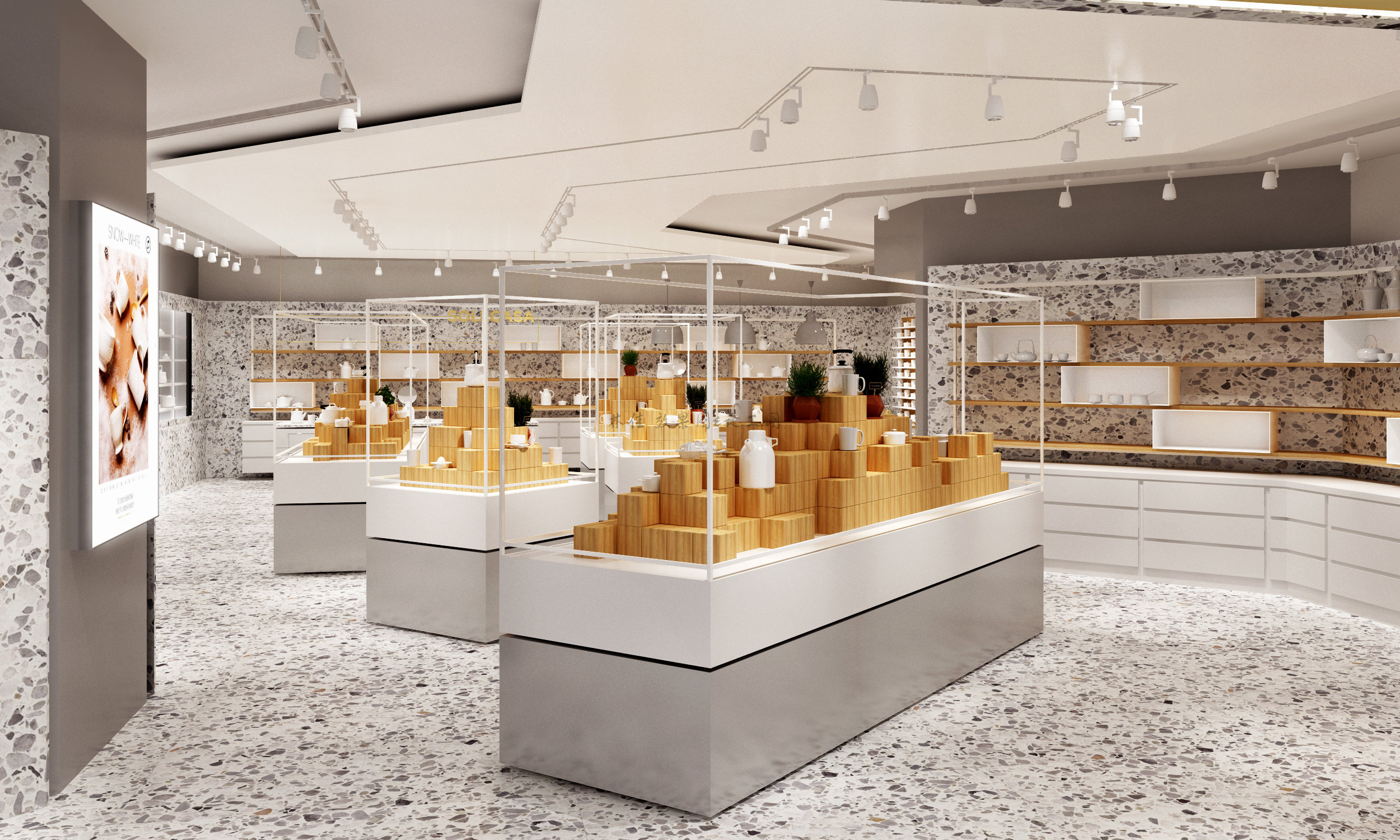 工装/阳光之家陶瓷家居精品店效果图表现-8