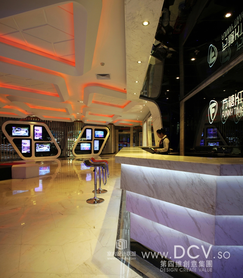 西安服务最好情景主题KTV设计-方糖娱乐会所-32