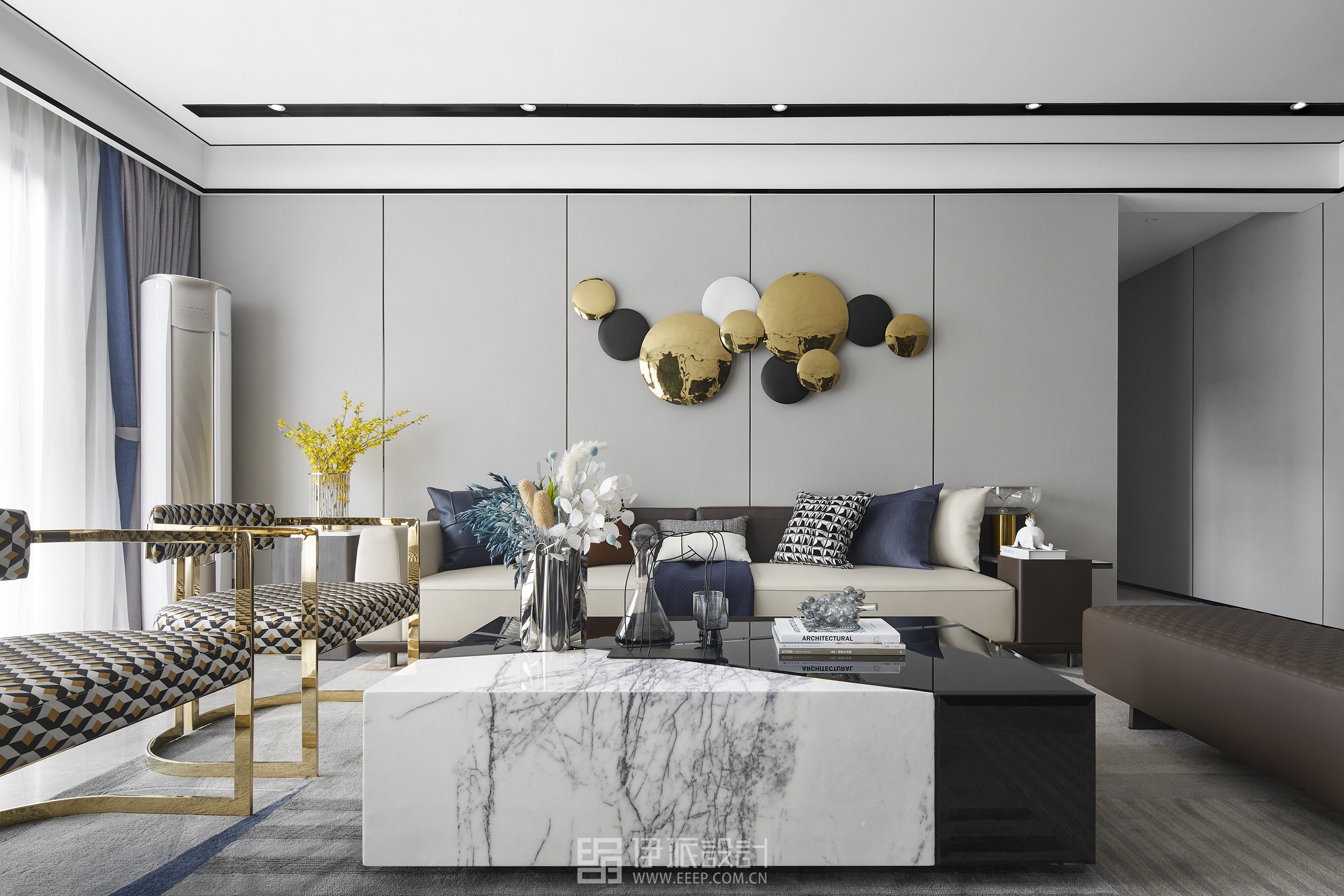 “青岛 TOP5 房企”云玺城样板房软装丨中国青岛丨深圳市伊派室内设计有限公司-26