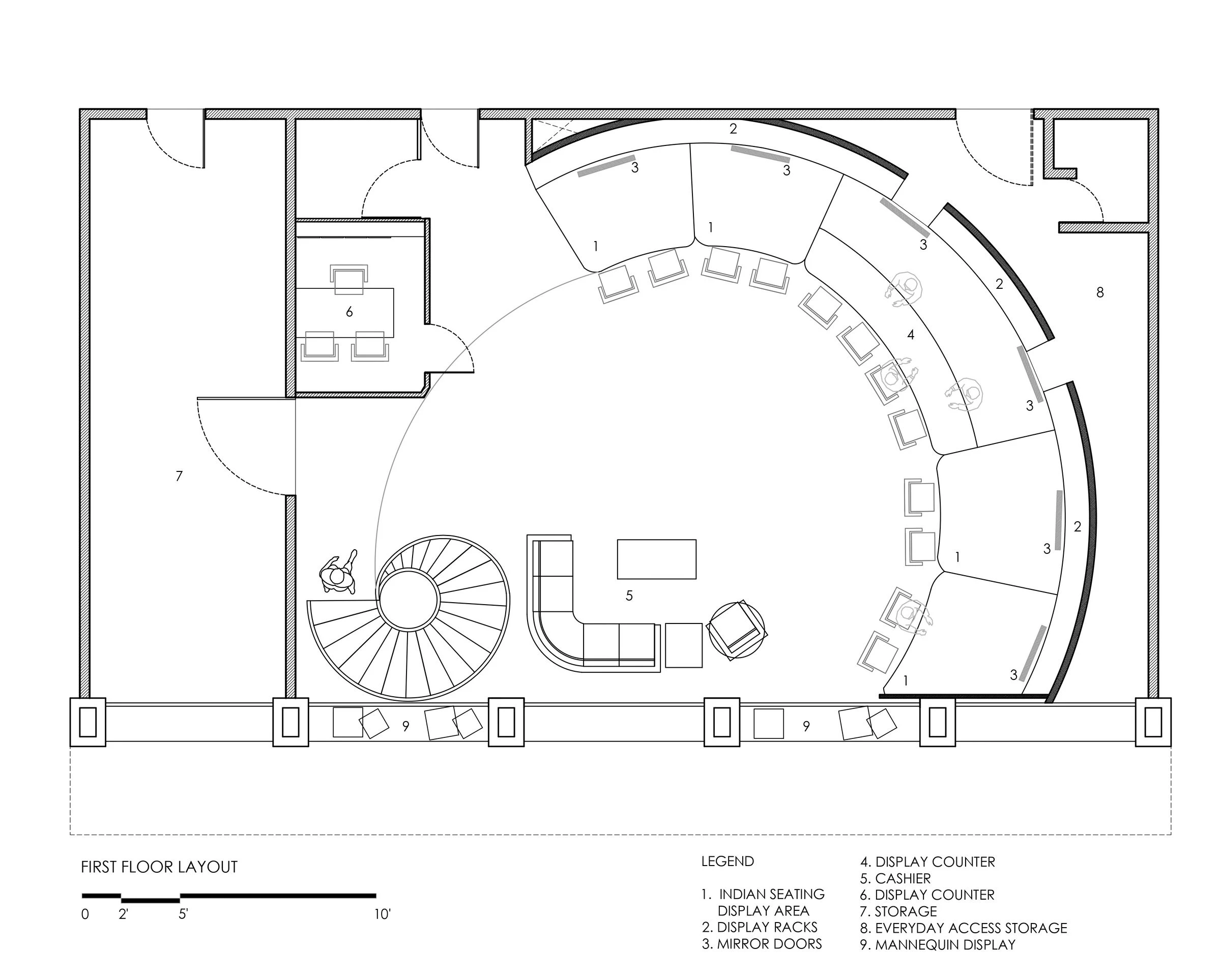 Balaji Silks 展厅丨印度丨studio TAB-19
