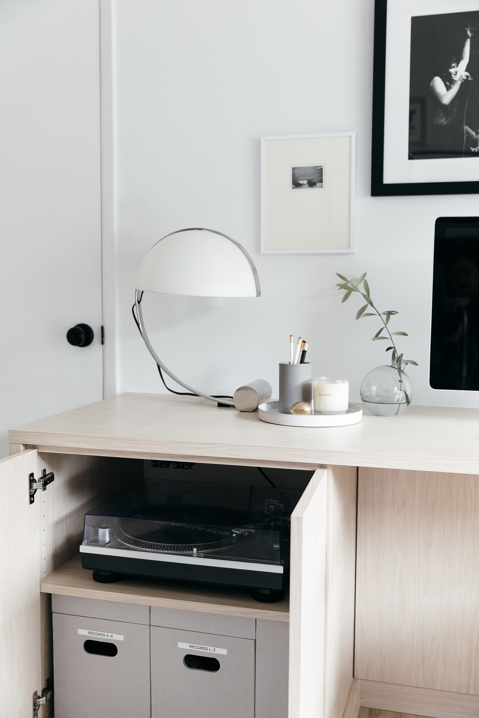 California Closets Built-In Bookshelves: Our Home Office Design - Anne Sage-4